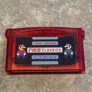 Brand New 150  Games in 1 NES Classics for GameBoy Advance